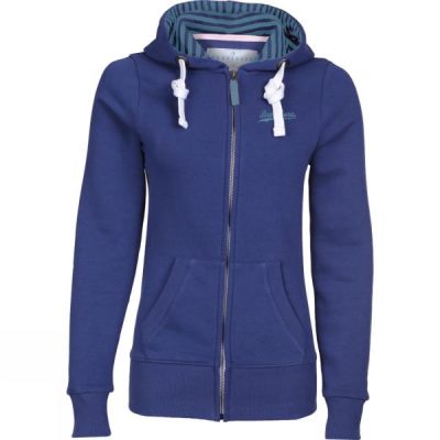 Sudadera Con Capucha Brakeburn Classic Zip Through Mujer Azul Marino - Chile NZK879253